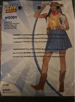 Toy Story Woody Women's Halloween Costume