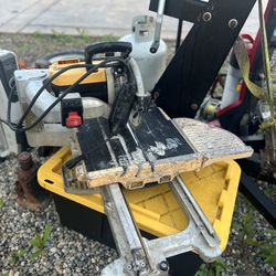 Dewalt Tile Saw Works Great 