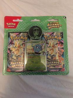 Pokemon Ascended Heroes 2 Pack blister with Tangela promo