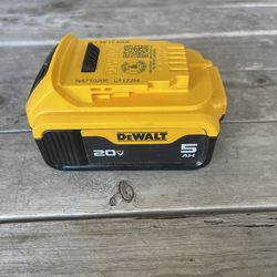 Dewalt 20v 5.0ah battery