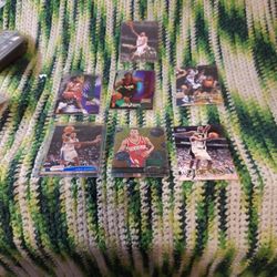 7 Allen Iverson Cards 