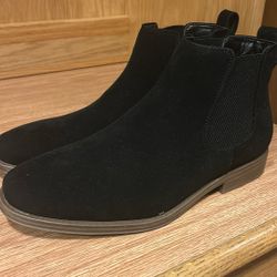 Jousen Men's Chelsea Boots Suede Casual