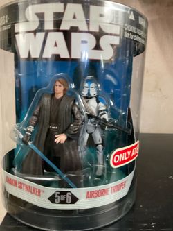 Star Wars two pack Anakin Skywalker and Airborne trooper