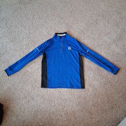 Rare Blue Nike Quarter-zip Golf Edition