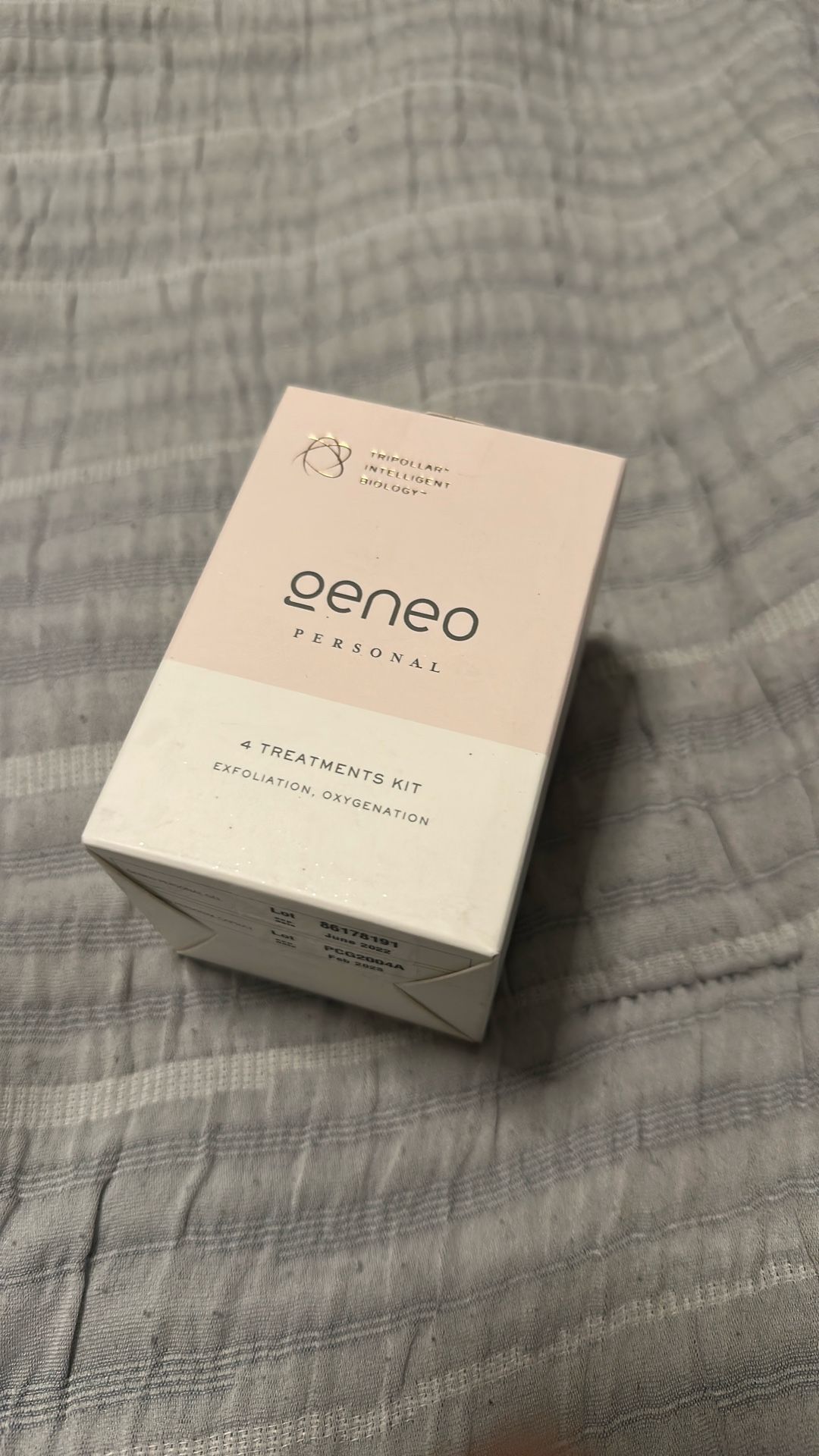 Geneo Personal – 4 Facial Treatments Kit – Exfoliation & Oxygenation