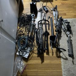 Band Equipment/ Stands And Wires 