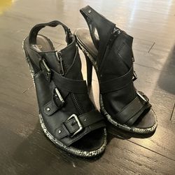 New Adorable Leather High Heels