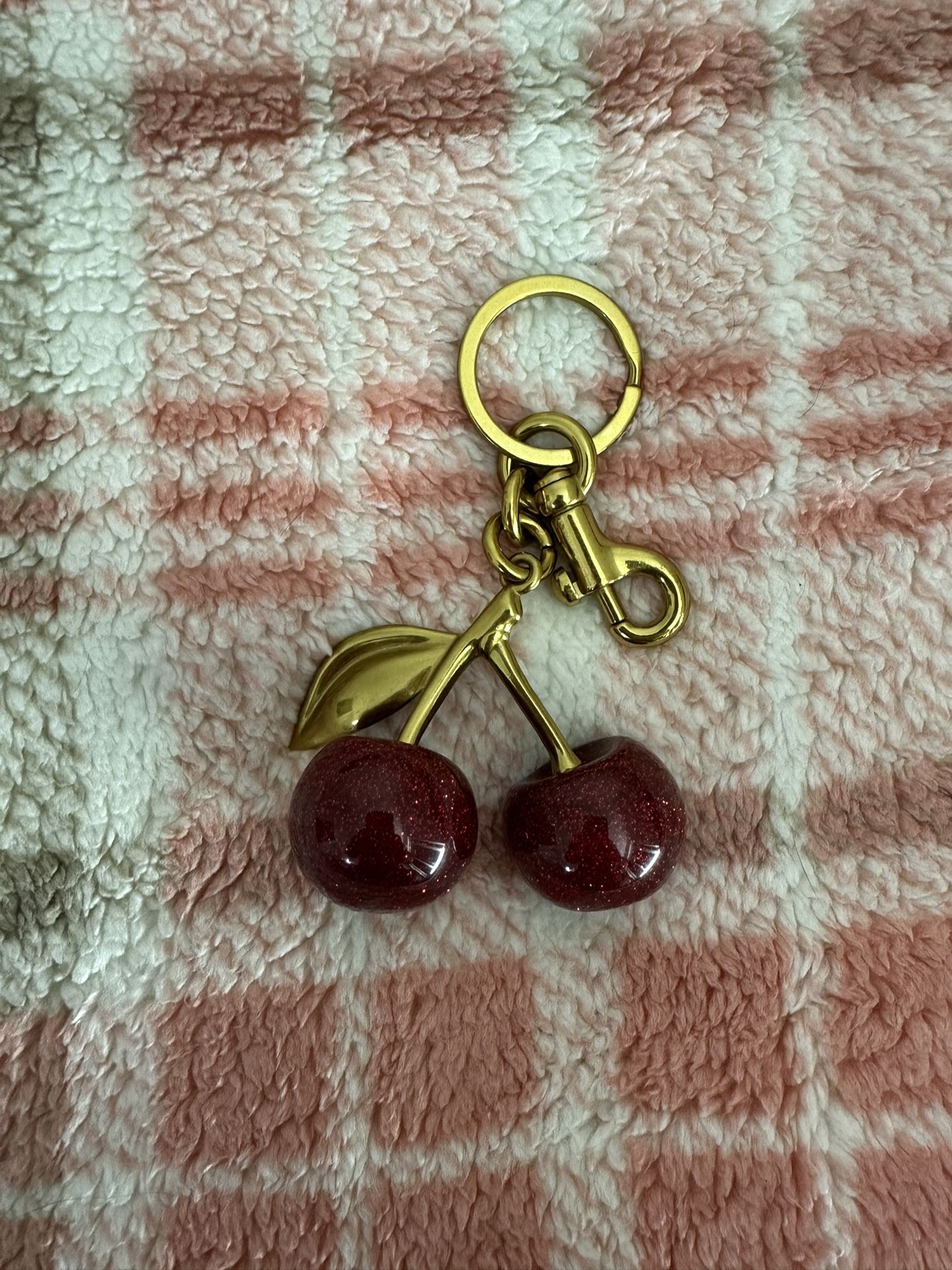 Cherry Bag Charm ๐