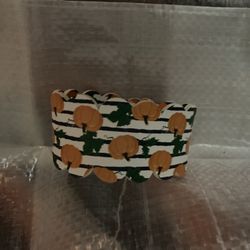 Thanksgiving Pumpkin wrap Bracelet -reduced!
