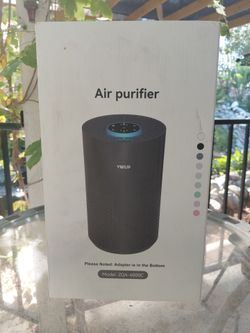 DESK AIR PURIFIER 12"   NEW