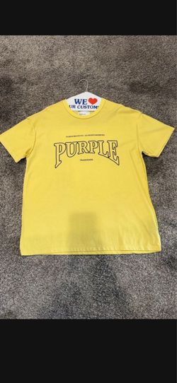 Purple Authentic Shirt Men Large