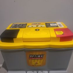 OPTIMA car battery (NEW)