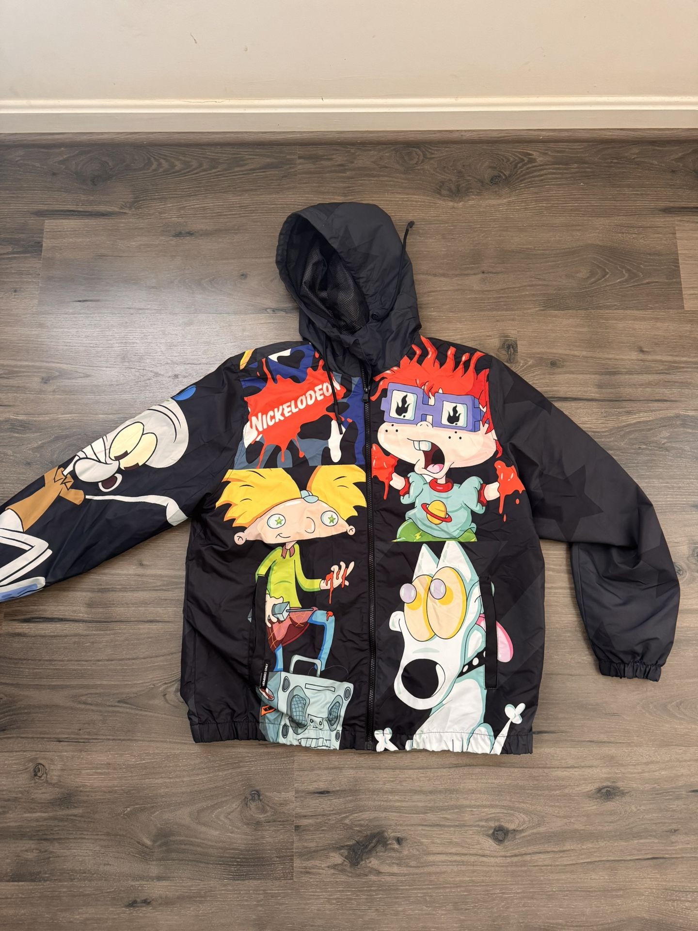 Men Nickelodeon Windbreaker