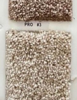 Beige Textured Carpet Sample