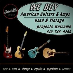 Used & Vintage Guitars and Amps WANTED