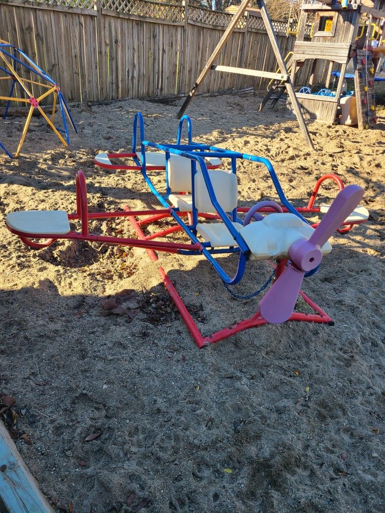 Airplane Teeter Totter