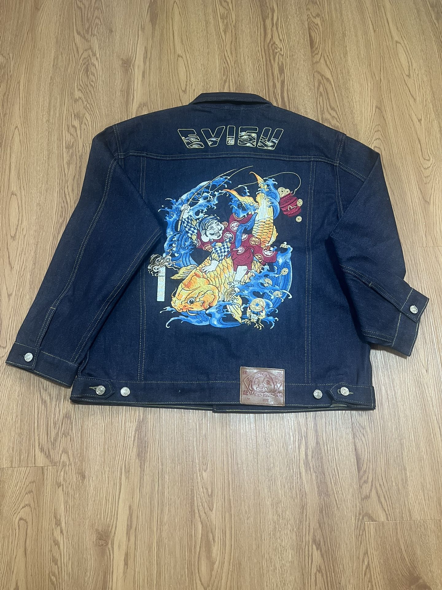Evisu Koi Wealth Denim Jacket