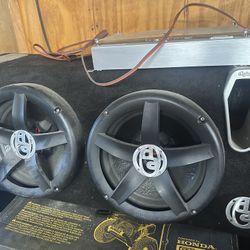 Speakers And Amp