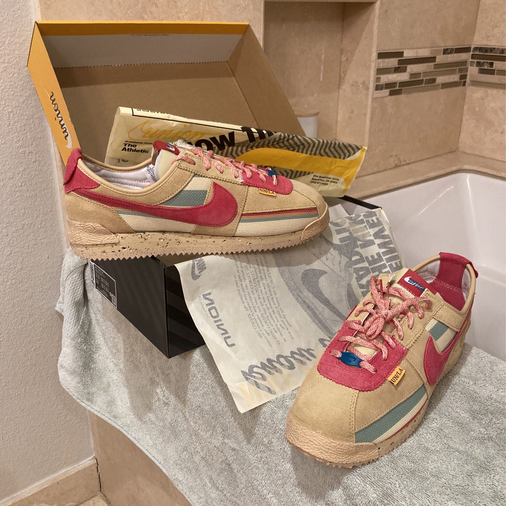 Nike Union x Cortez Sesame