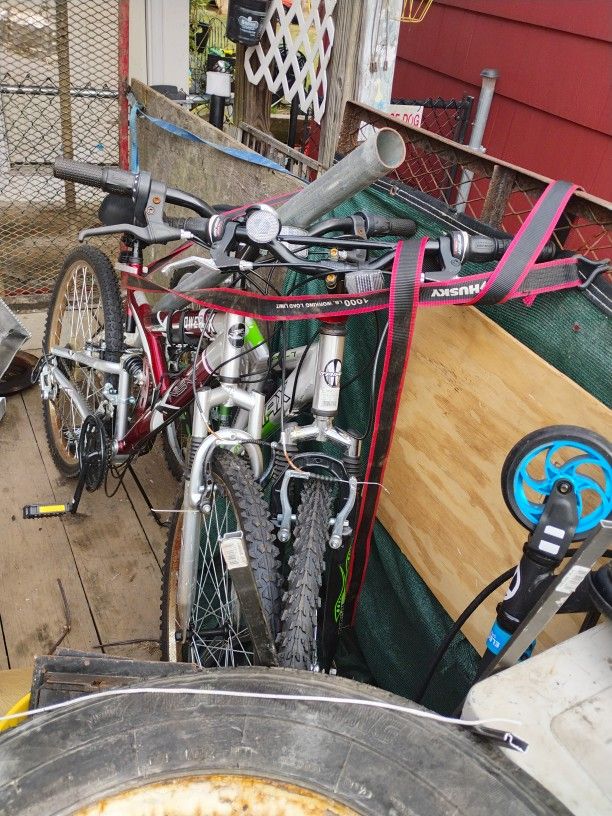 2 Mountain Bikes 18 & 21 Speed $75 Ea.