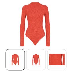Skims x Fendi long sleeve bodysuit - Size L