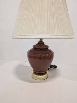 Classic Pleated Shade Table Lamp with Urn-Style Base