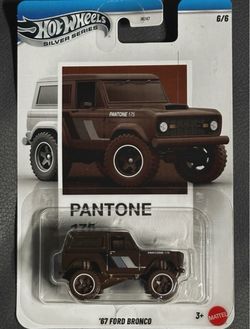 Hotwheels Pantone 175 67 Ford Bronco *CHASE*