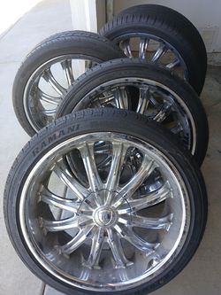 RIMS WITH TIRES