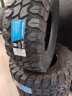 New set of tires 35 1250 17 Lt mud terrain