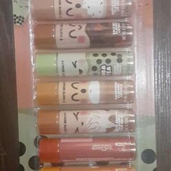 New Bobas And Lattes Flavored Lip Balm Set