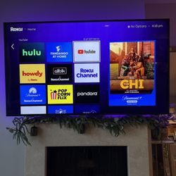 75 INCH SAMSUNG SMART TV WITH ROKU