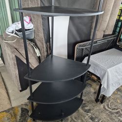 4 Tier Corner Shelf In Good Condition,  Please See All The Pictures For Details And Measurements 