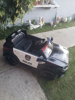 Police Electric Car Kids