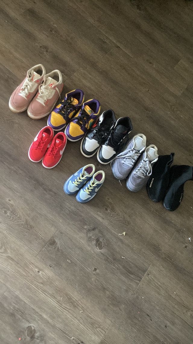 All Nike,jordan,balenciaga