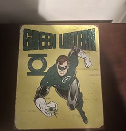 DC Green Lantern Retro Metal Poster
