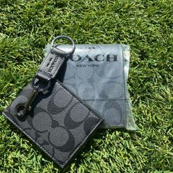 Coach Wallet + Card Holder
