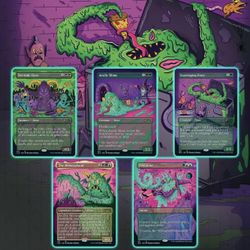MTG Secret Lair Slime Magic The Gathering