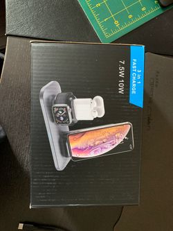 3 in 1 fast wireless charger