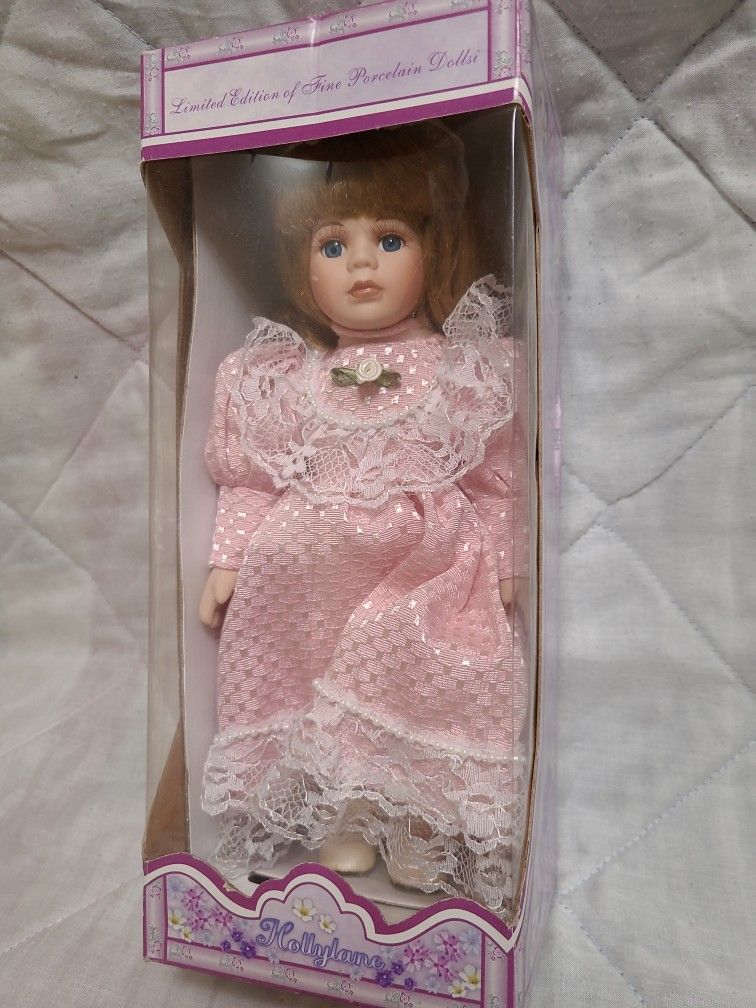 Aldi's Collectable Hollylane Porcelain Doll