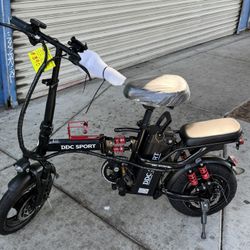 DDC Sport 14" 750W 48V Adults Folding Electric Bike-28MPH-RANGE 50miles. ALARM Product Specifications:   Bike Type: Folding Electric Bike, Commuting E