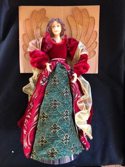Christmas Tree Angel Topper Home Interiors