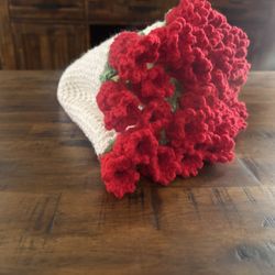 Crochet Flower Bouquet Blanket