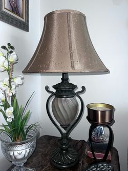 Iron Lamp with Shade