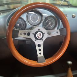Porsche 550 or 356 steering wheel with hub adapter