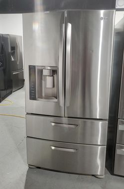 LG 4 Door Stainless Steel Fridge
