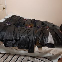 12 Jackets  10 Of Them  Are Leather