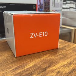 Sony ZV-E10 With 16-50mm Lens