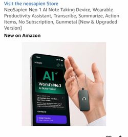 NeoSapien Neo 1 AI Note Taking Device