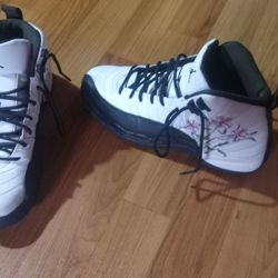 Jordan 12s Retro Floral
