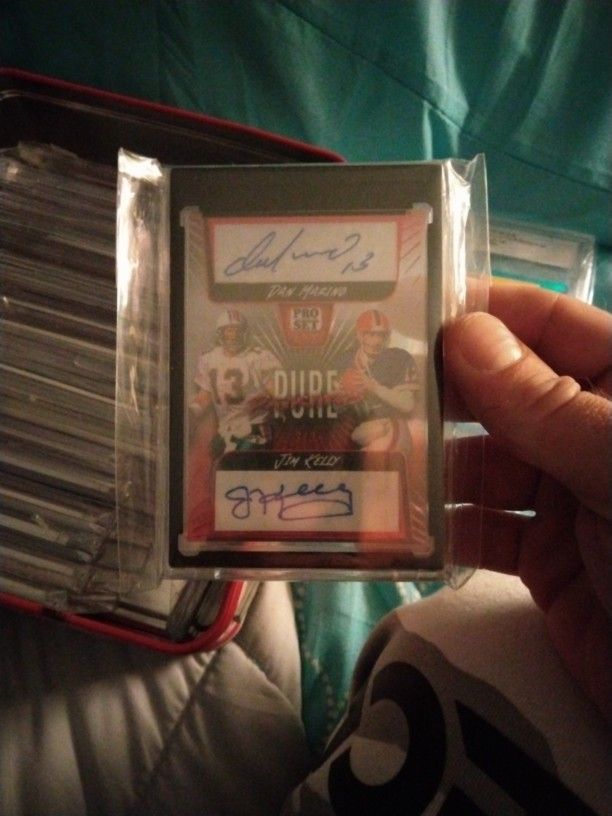 Dan Marino/Jim Kelly Auto